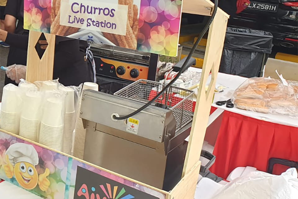 Churros Live Station