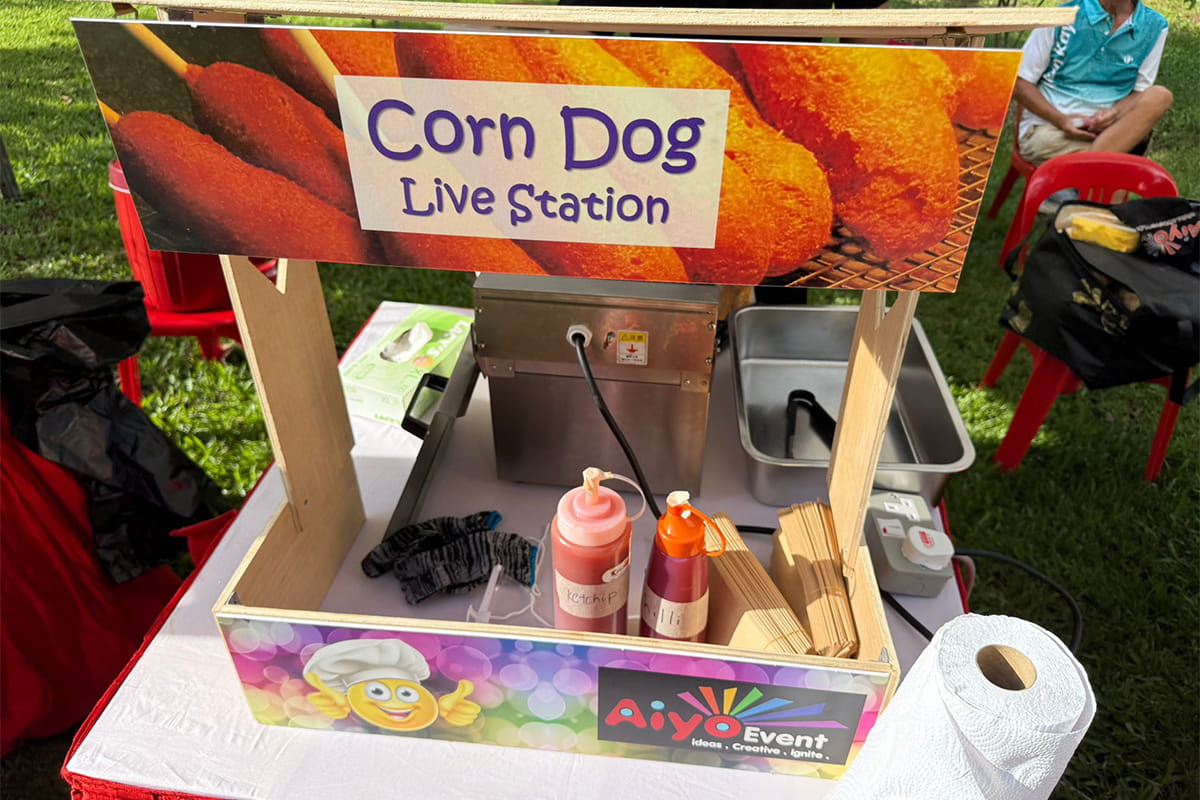 Corn Dog Live Station